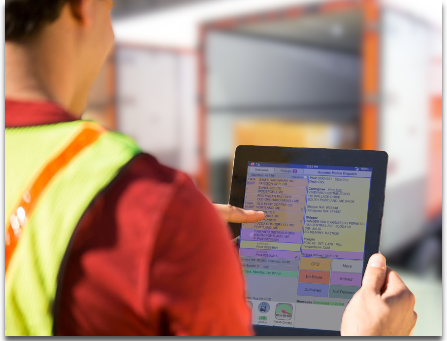 Mobile Dispatch Tablet
